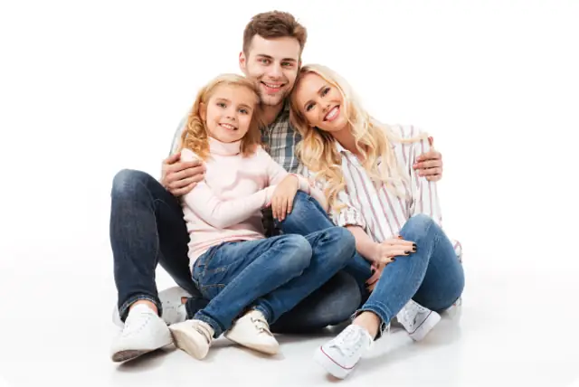 Happy customer speaking with support